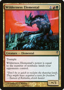 Wilderness Elemental [Coldsnap] Foil