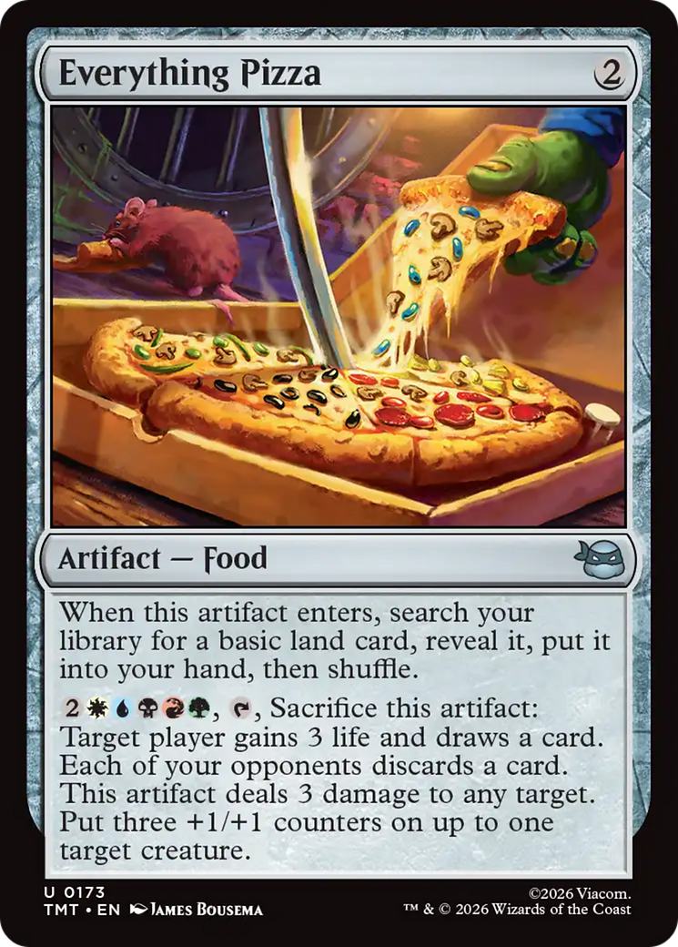 Everything Pizza [Teenage Mutant Ninja Turtles] Foil