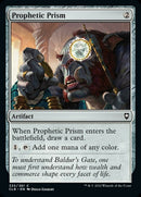 Prophetic Prism [Commander Legends: Battle for Baldur's Gate] Foil