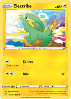 Electrike (051/185) [Sword & Shield: Vivid Voltage] Reverse Holofoil