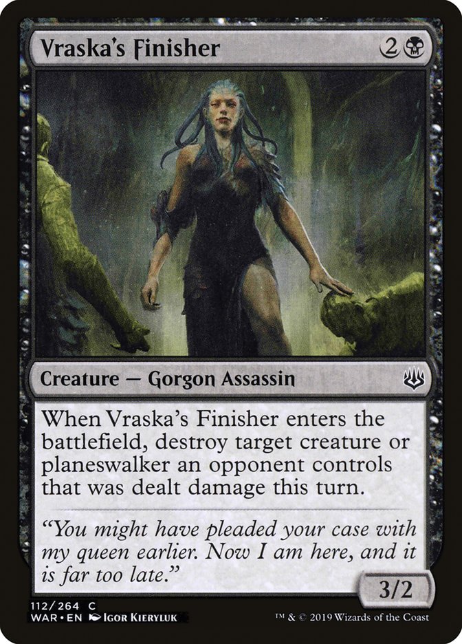 Vraska's Finisher [War of the Spark] Foil