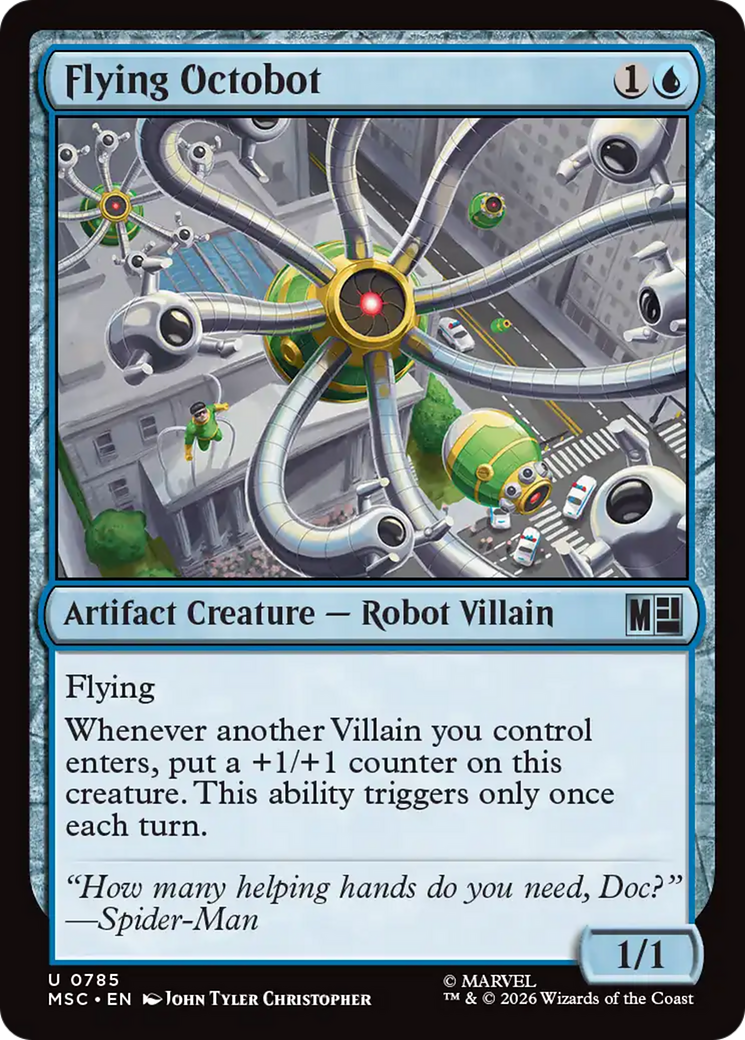 Flying Octobot [Marvel Super Heroes Commander] Foil