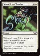 Seized from Slumber [Duskmourn: House of Horror] Foil