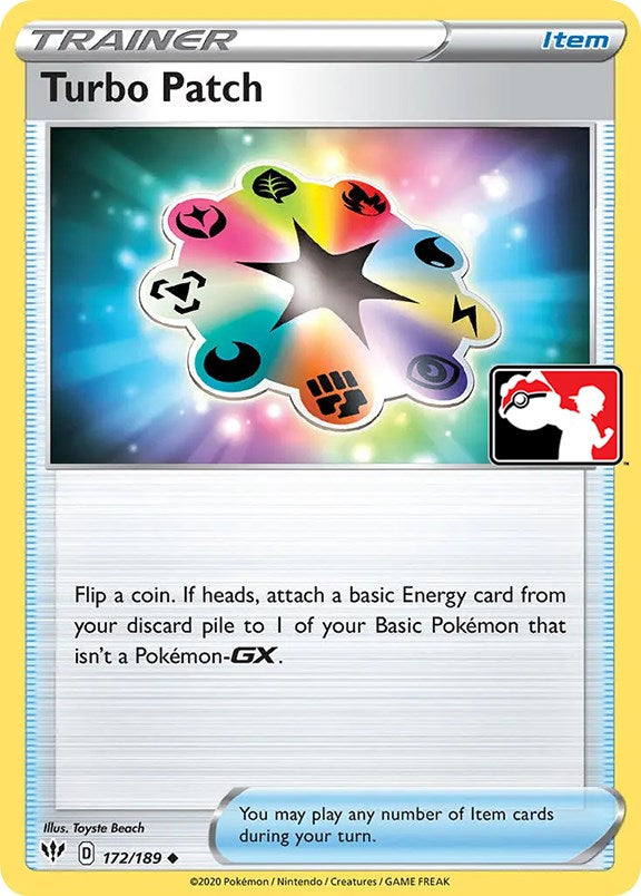 Turbo Patch (172/189) [Prize Pack Series One] Holofoil