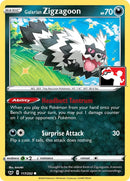 Galarian Zigzagoon (117/202) [Prize Pack Series One] Holofoil