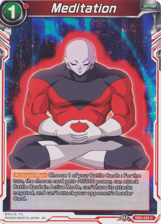 Meditation (DB2-033) [Divine Multiverse] Parallel Foil