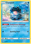 Clamperl (41/168) [Sun & Moon: Celestial Storm] Reverse Holofoil
