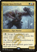 Savage Knuckleblade [Khans of Tarkir] Foil