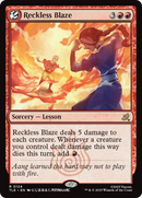 Reckless Blaze [Avatar: The Last Airbender: Eternal-Legal] Foil