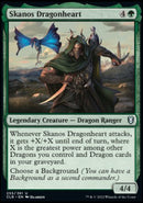 Skanos Dragonheart [Commander Legends: Battle for Baldur's Gate] Foil