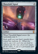 Threefold Signal [Streets of New Capenna Commander] Foil