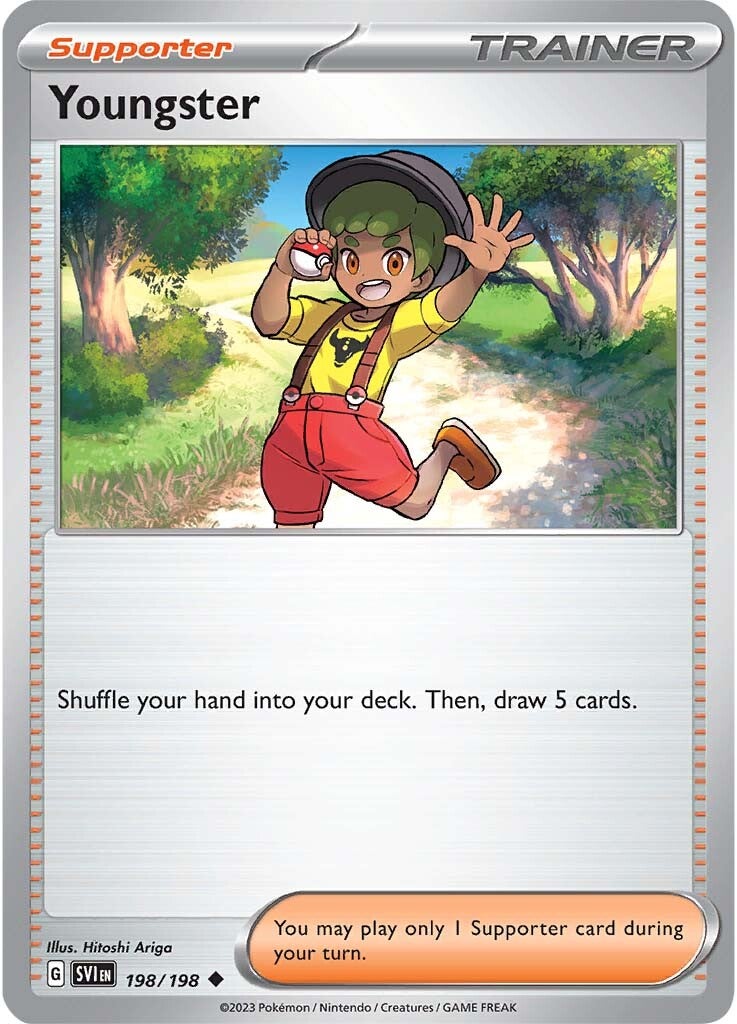 Youngster (198/198) [Scarlet & Violet: Base Set] Reverse Holofoil