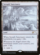Seraph Sanctuary (Sketch) [Secret Lair Drop Promos] Foil