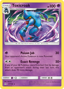 Toxicroak (57/156) [Sun & Moon: Ultra Prism] Reverse Holofoil
