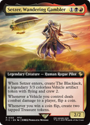 Setzer, Wandering Gambler (Extended Art) [FINAL FANTASY Commander] Foil