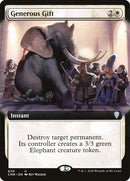 Generous Gift (Extended Art) [Commander Legends] Foil
