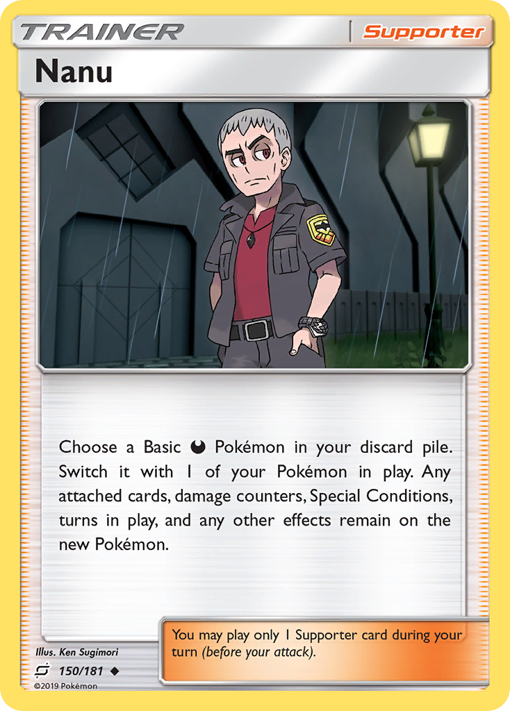 Nanu (150/181) [Sun & Moon: Team Up] Reverse Holofoil
