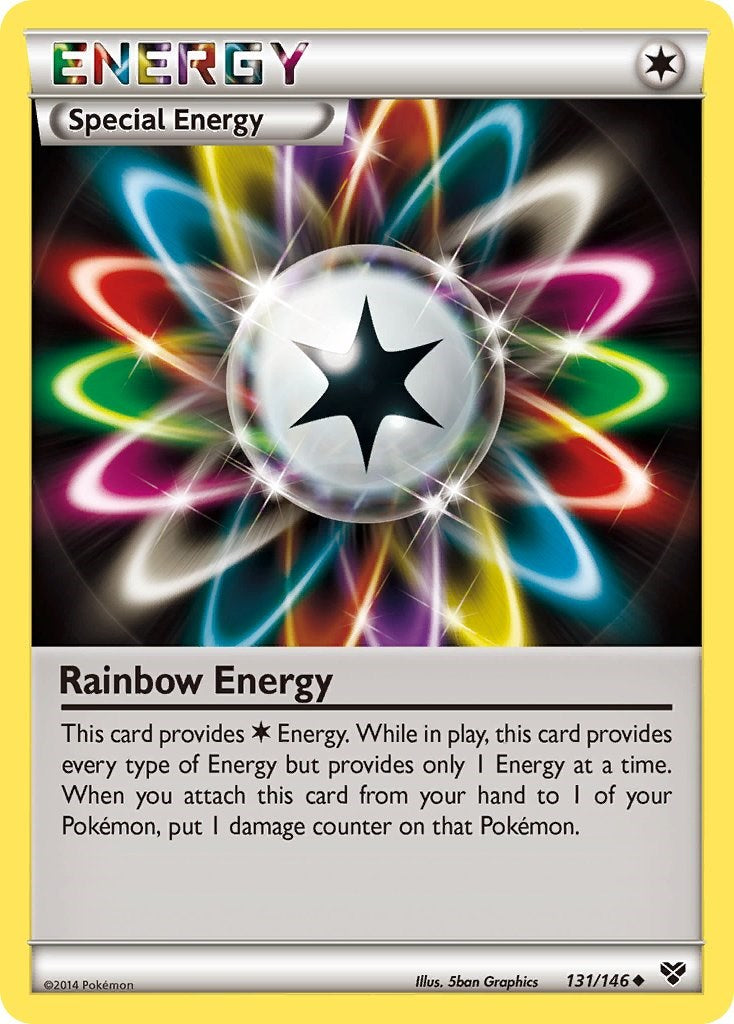Rainbow Energy (131/146) [XY: Base Set] Reverse Holofoil