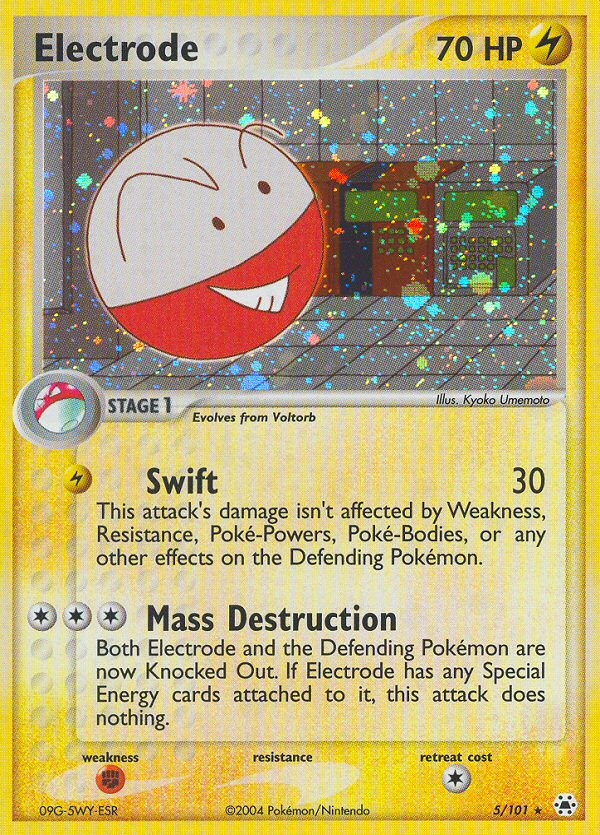Electrode (5/101) [EX: Hidden Legends] Reverse Holofoil
