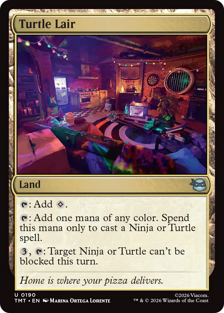 Turtle Lair [Teenage Mutant Ninja Turtles] Foil