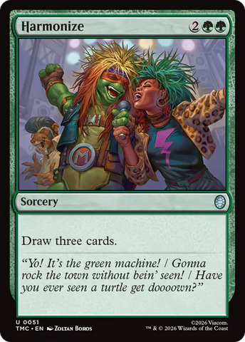 Harmonize [Teenage Mutant Ninja Turtles Commander] Foil