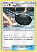Metal Frying Pan (112/131) [Sun & Moon: Forbidden Light] Reverse Holofoil