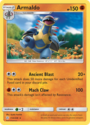 Armaldo (112/236) [Sun & Moon: Cosmic Eclipse] Reverse Holofoil