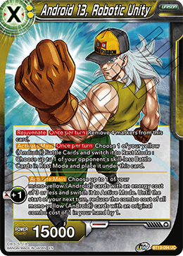 Android 13, Robotic Unity (Uncommon) (BT13-094) [Supreme Rivalry] Parallel Foil