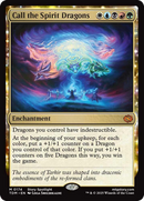 Call the Spirit Dragons [Tarkir: Dragonstorm] Foil