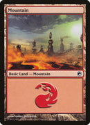 Mountain (244) [Scars of Mirrodin] Foil