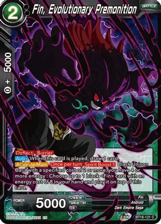 Fin, Evolutionary Premonition (BT16-121) [Realm of the Gods] Parallel Foil