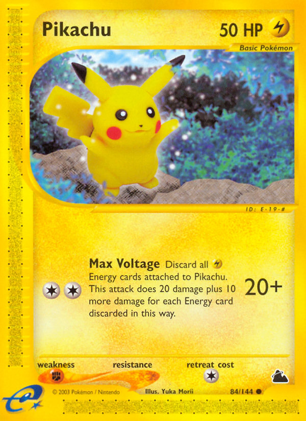 Pikachu (84/144) [Skyridge] Reverse Holofoil