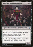 Whisper, Blood Liturgist [Dominaria] Foil