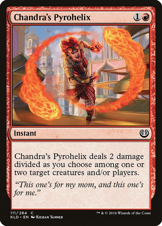 Chandra's Pyrohelix [Kaladesh] Foil