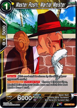 Master Shen, Martial Meister (TB2-063) [World Martial Arts Tournament] Parallel Foil