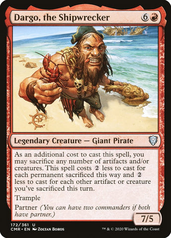 Dargo, the Shipwrecker [Commander Legends] Foil