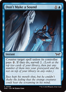 Don't Make a Sound [Duskmourn: House of Horror] Foil
