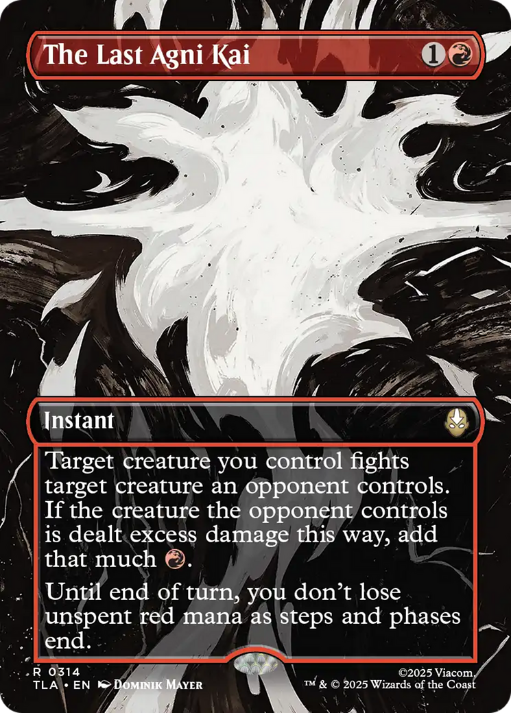 The Last Agni Kai (Borderless) [Avatar: The Last Airbender] Foil