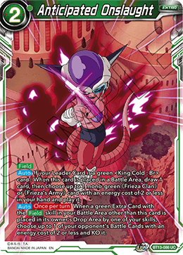 Anticipated Onslaught (Uncommon) (BT13-086) [Supreme Rivalry] Parallel Foil