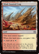 Wind-Scarred Crag [Tarkir: Dragonstorm] Foil