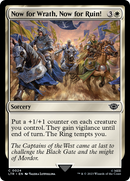 Now for Wrath, Now for Ruin! [The Lord of the Rings: Tales of Middle-Earth] Foil