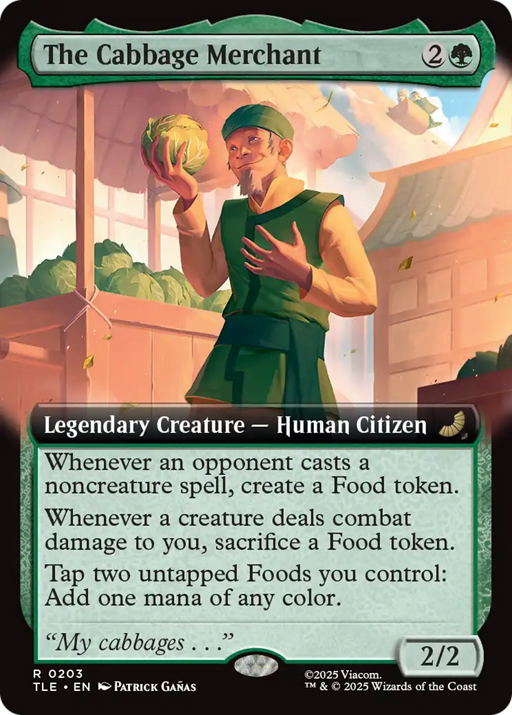 The Cabbage Merchant (Extended Art) [Avatar: The Last Airbender: Eternal-Legal] Foil