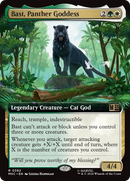 Bast, Panther Goddess (Extended Art) [Marvel Super Heroes Commander] Foil