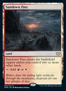 Sundown Pass [Innistrad: Crimson Vow] Foil