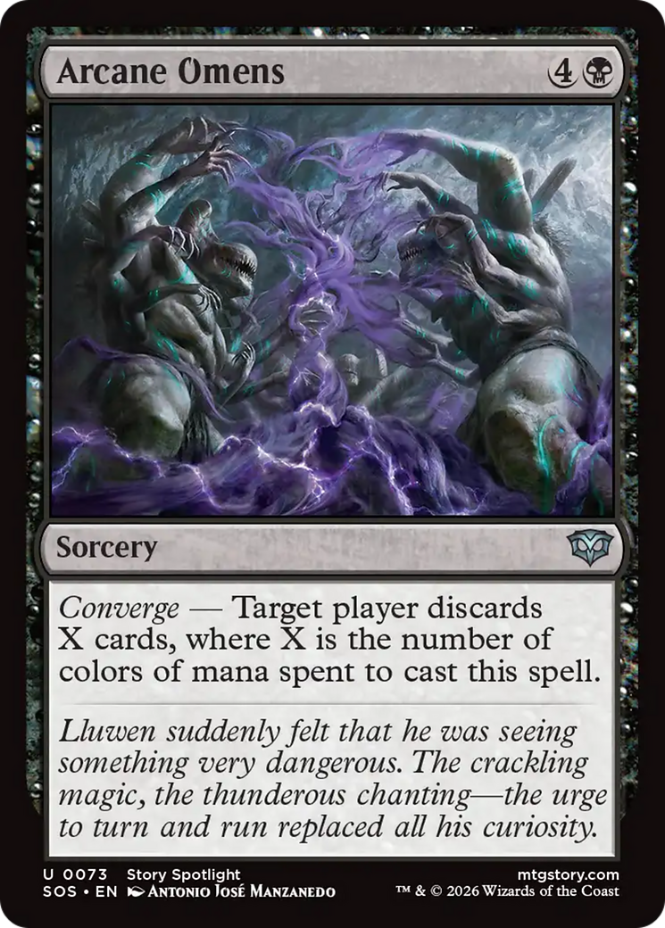 Arcane Omens [Secrets of Strixhaven] Foil