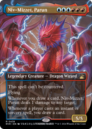 Niv-Mizzet, Parun (Anime Borderless) [Ravnica Remastered] Foil