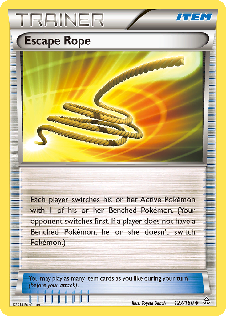 Escape Rope (127/160) [XY: Primal Clash] Reverse Holofoil