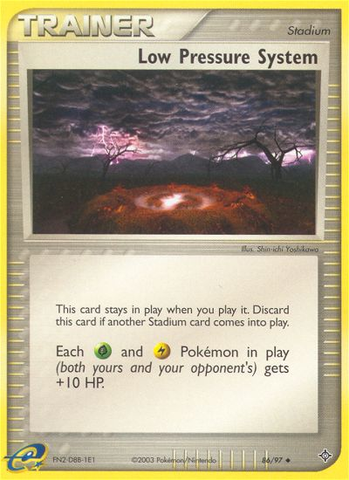 Low Pressure System (86/97) [EX: Dragon] Reverse Holofoil