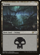 Swamp (3) [Core Set 2020 Promo Pack] Foil