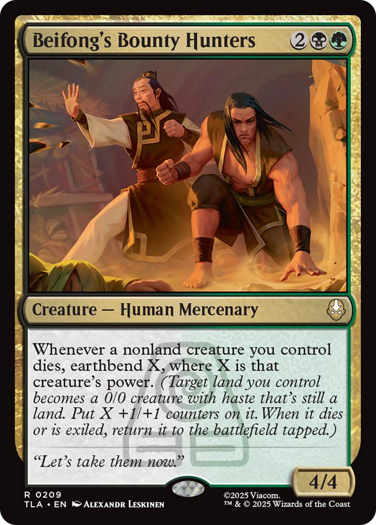 Beifong's Bounty Hunters [Avatar: The Last Airbender] Foil